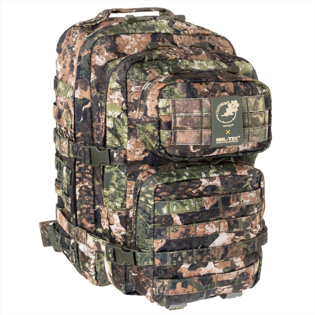 Mil-Tec US Assault Tactical Backpack 36L Ergonomic Formed Padided épaules