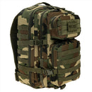 MIL-TEC US Assault Tactical Backpack 36L Ergonomic Formed Padded Shoulders