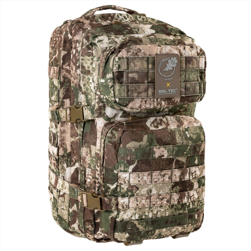 Mil-Tec US Assault Tactical Backpack 36L Ergonomic Formed Padided épaules
