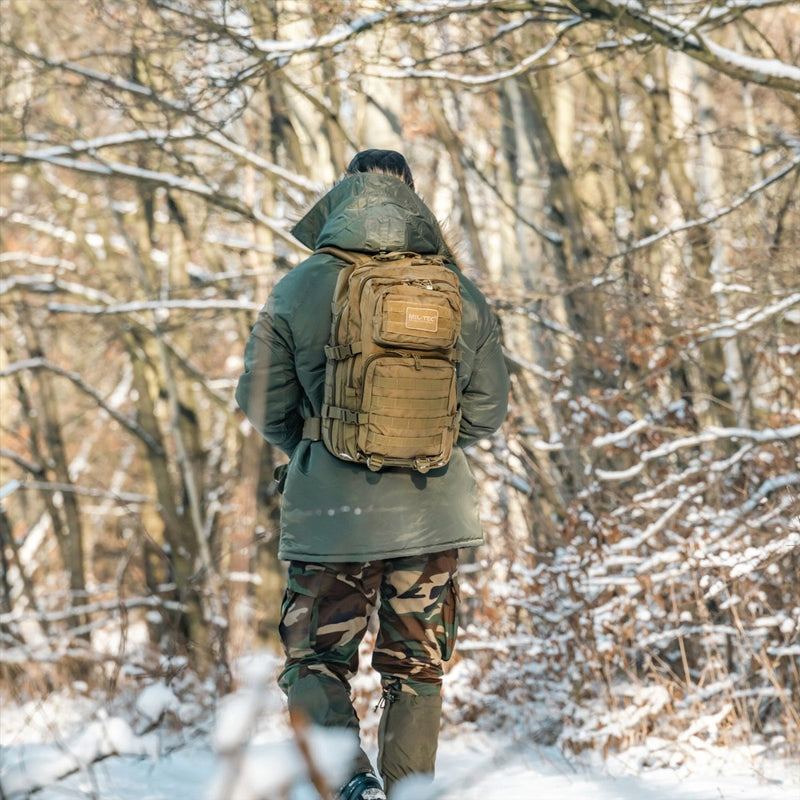 Mil-Tec US Assault Tactical Backpack 36L Ergonomic Formed Padided épaules