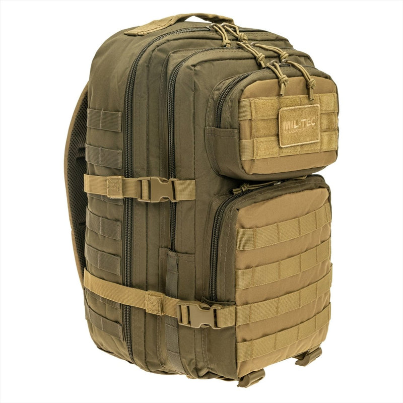 Mil-Tec US Assault Tactical Backpack 36L Ergonomic Formed Padided épaules