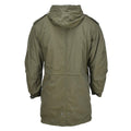 Parka à capuche style militaire américain MIL-TEC M51 doublure amovible matelassée olive NEUF