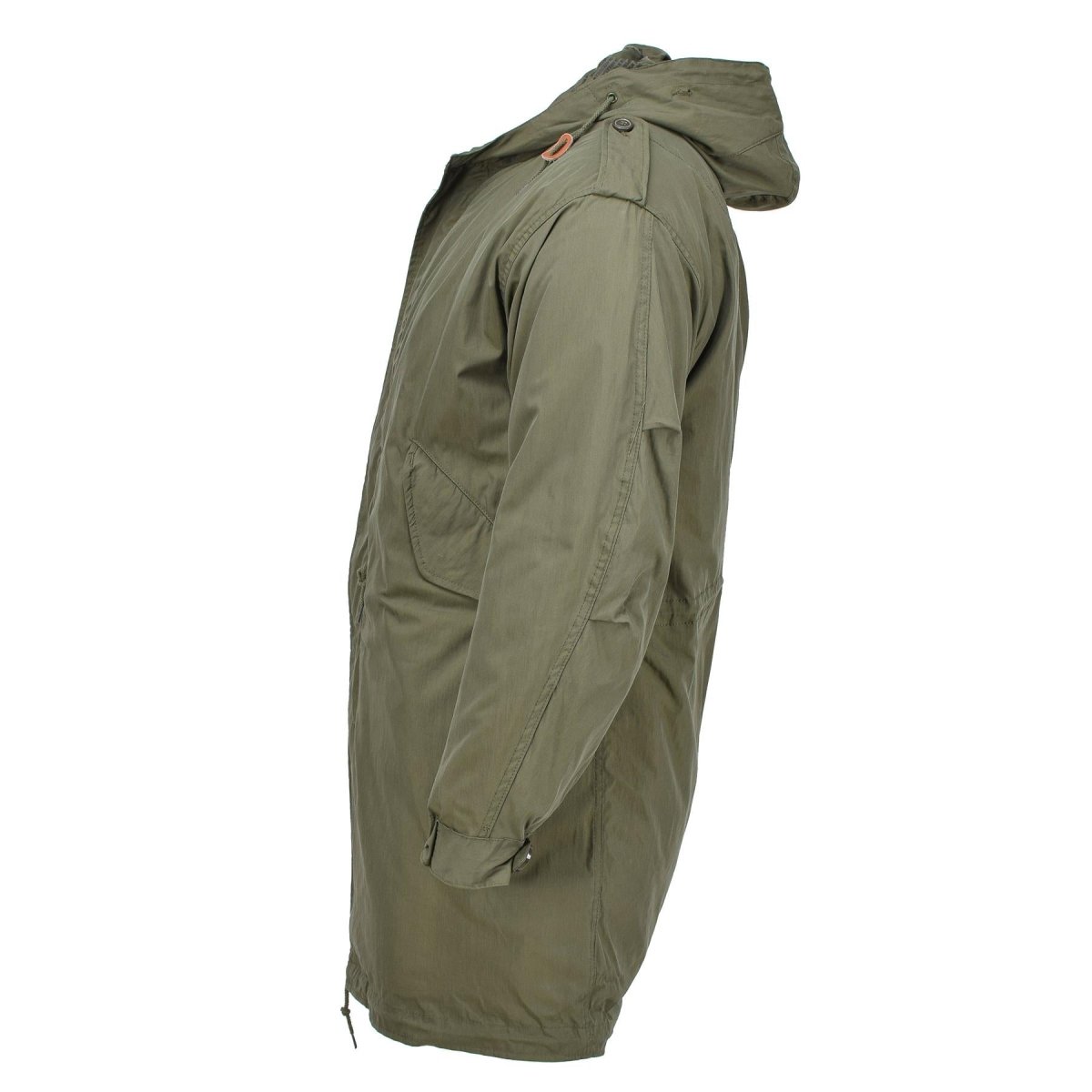 Parka à capuche style militaire américain MIL-TEC M51 doublure amovible matelassée olive NEUF