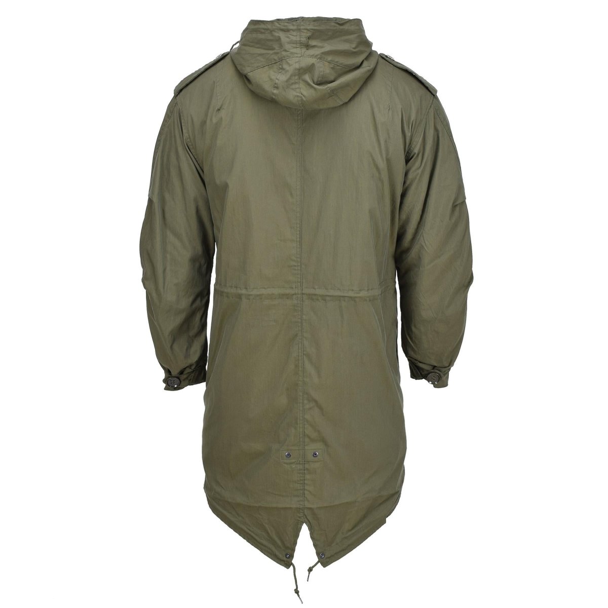 Parka à capuche style militaire américain MIL-TEC M51 doublure amovible matelassée olive NEUF