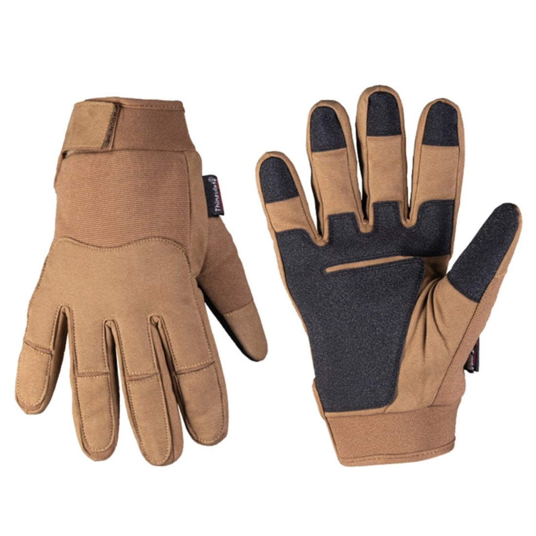 Mil-Tec Gants tactiques d'hiver Thinsulate HiPora résistants à l'eau Cold Coyote