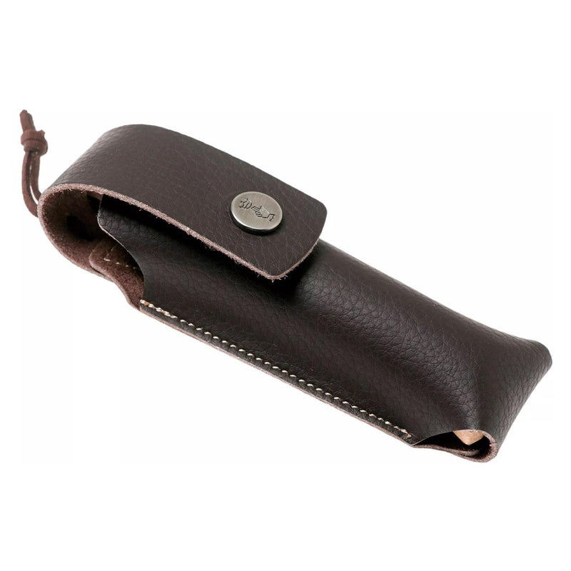 Opinel N°08 Classic Folding Pocket Knife Synthetic Leather Sheath Ring Lock