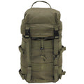 Sac à dos tactique militaire d'origine autrichienne avec couvercle supérieur amovible 25 l OD Green