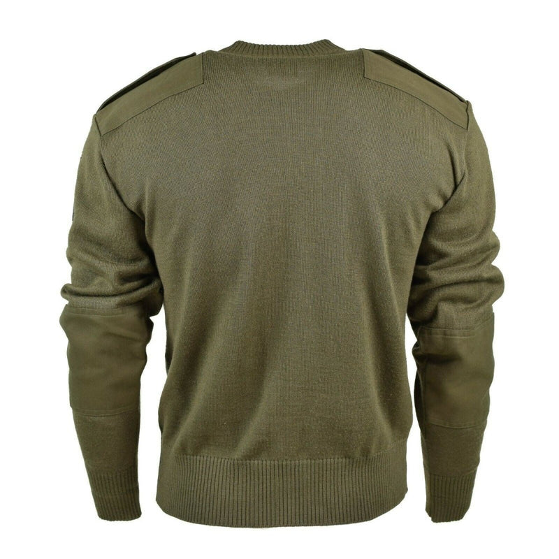 Pull original de l'armée autrichienne Pull commando Pull en laine Olive OD