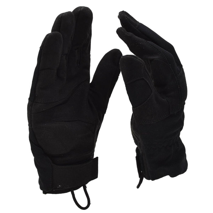 Original Austrian Army Tactical Combat Gloves Military Shooting Outdoor Black - GoMilitar