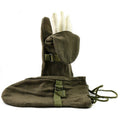 Mitaines d'hiver en laine de l'armée autrichienne originales, olive