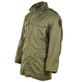 Veste de combat originale de l'armée autrichienne BH M65 Parka militaire olive OD