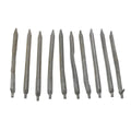 Original Austrian Military Aluminium Tent Stakes Camping Pegs 10 Pack 26 cm