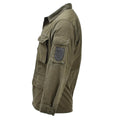 Veste militaire autrichienne originale des forces de combat des champs d'oliviers, troupes de l'armée en plein air