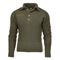 Pull militaire autrichien original, coudes renforcés, blouson, pull en tricot côtelé