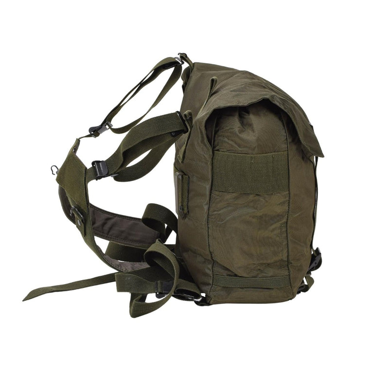 Original Austrian military tactical field bag olive coated backpack camping NEW - GoMilitar