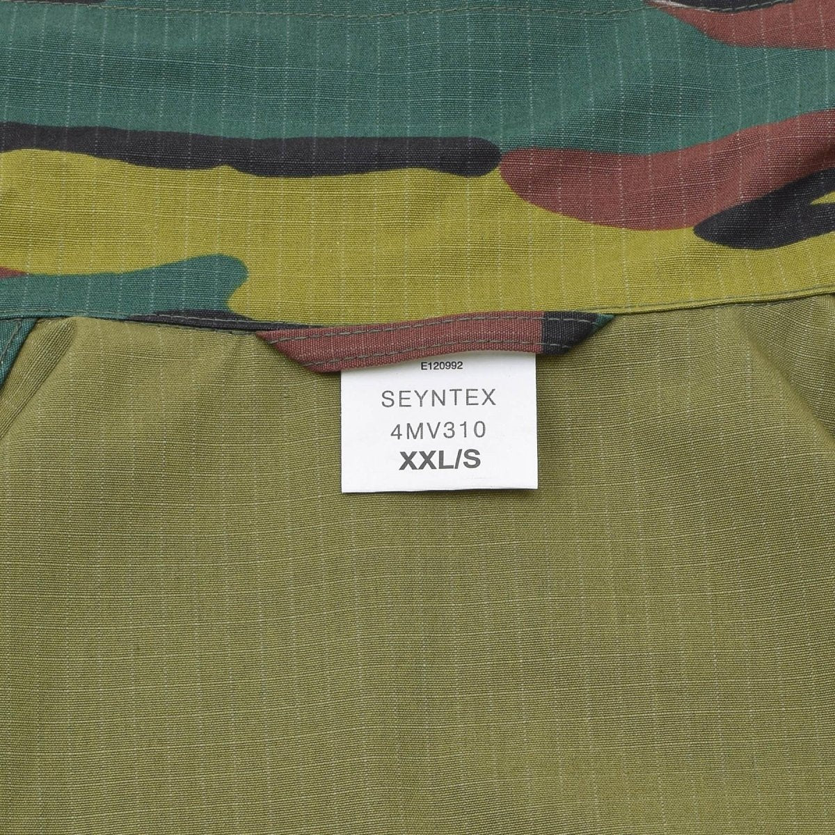 Chemises de combat de campagne originales de l'armée belge Ripstop BDU jigsaw troupes veste NEUF