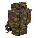 Original Belgian military 120L tactical backpack jigsaw camo waterproof bag NEW - GoMilitar