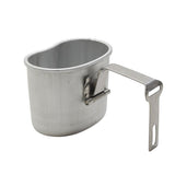 Cantine Militaire Belge Originale 1L Pochette Plastique Gobelet Aluminium Inclus
