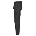 Pantalon cargo de travail militaire belge original, genoux renforcés et durables, noir, NEUF