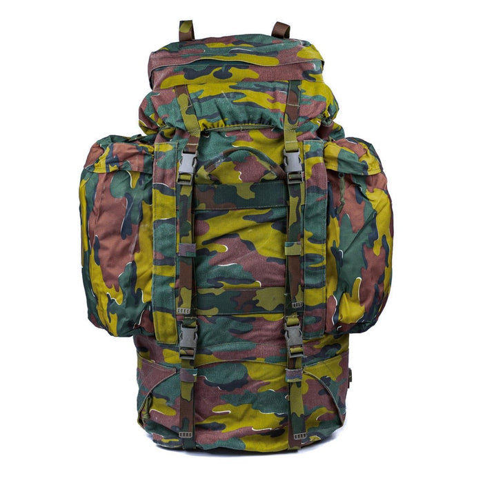 Original Belgium Military tactical field backpack Large 110l hiking camping bag - GoMilitar