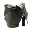 Sac à dos original de l'armée britannique M37 en toile grise, grand sac à dos militaire latéral
