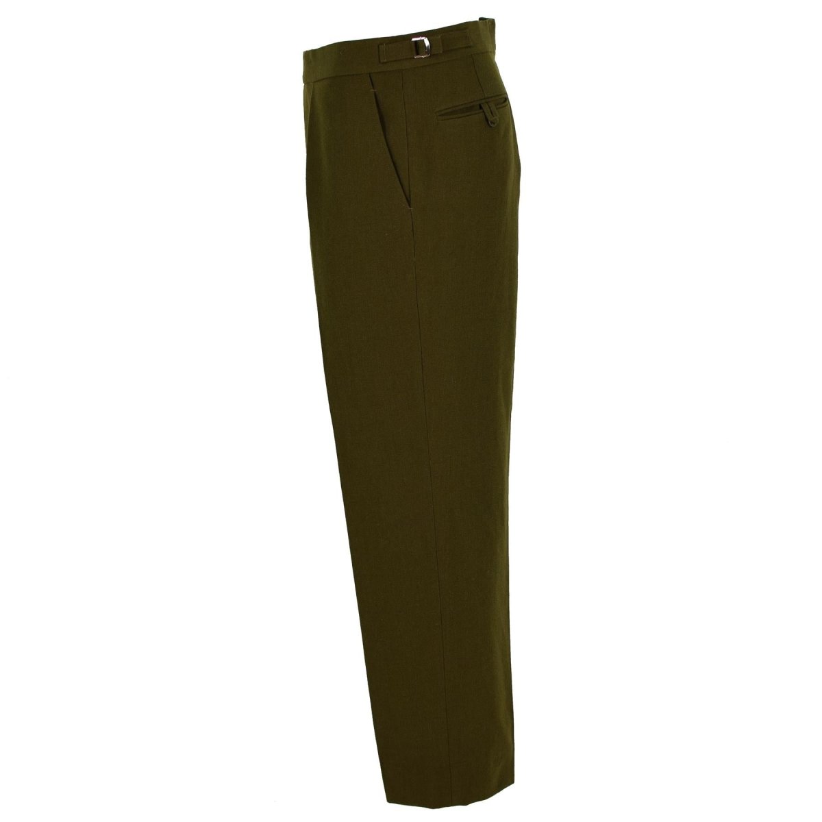 Pantalon d'uniforme officiel de l'armée britannique d'origine Pantalon de parade OD
