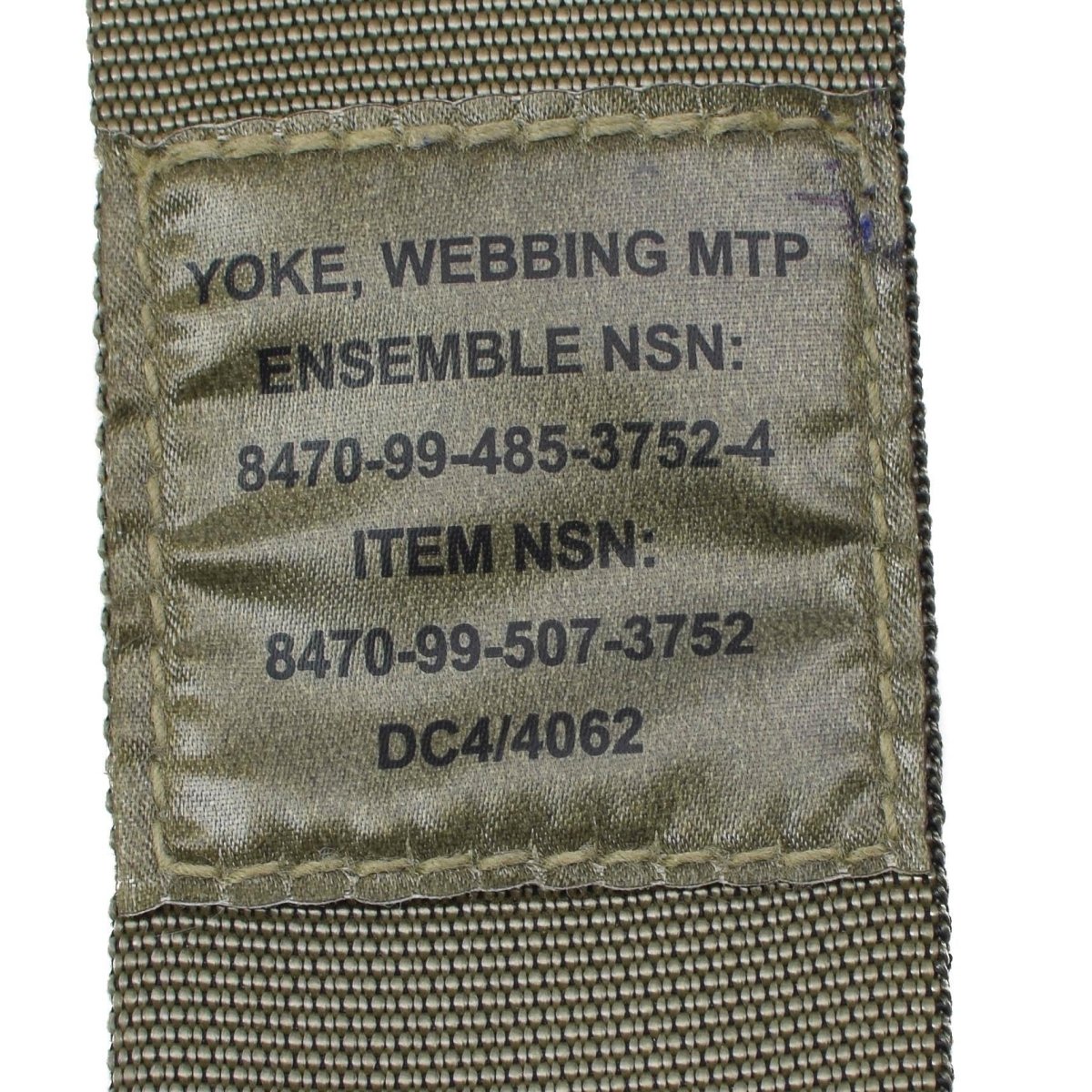 Ceinture de hanche rembourrée originale de l'armée britannique, bretelles à empiècement, surplus militaire, camouflage MTP