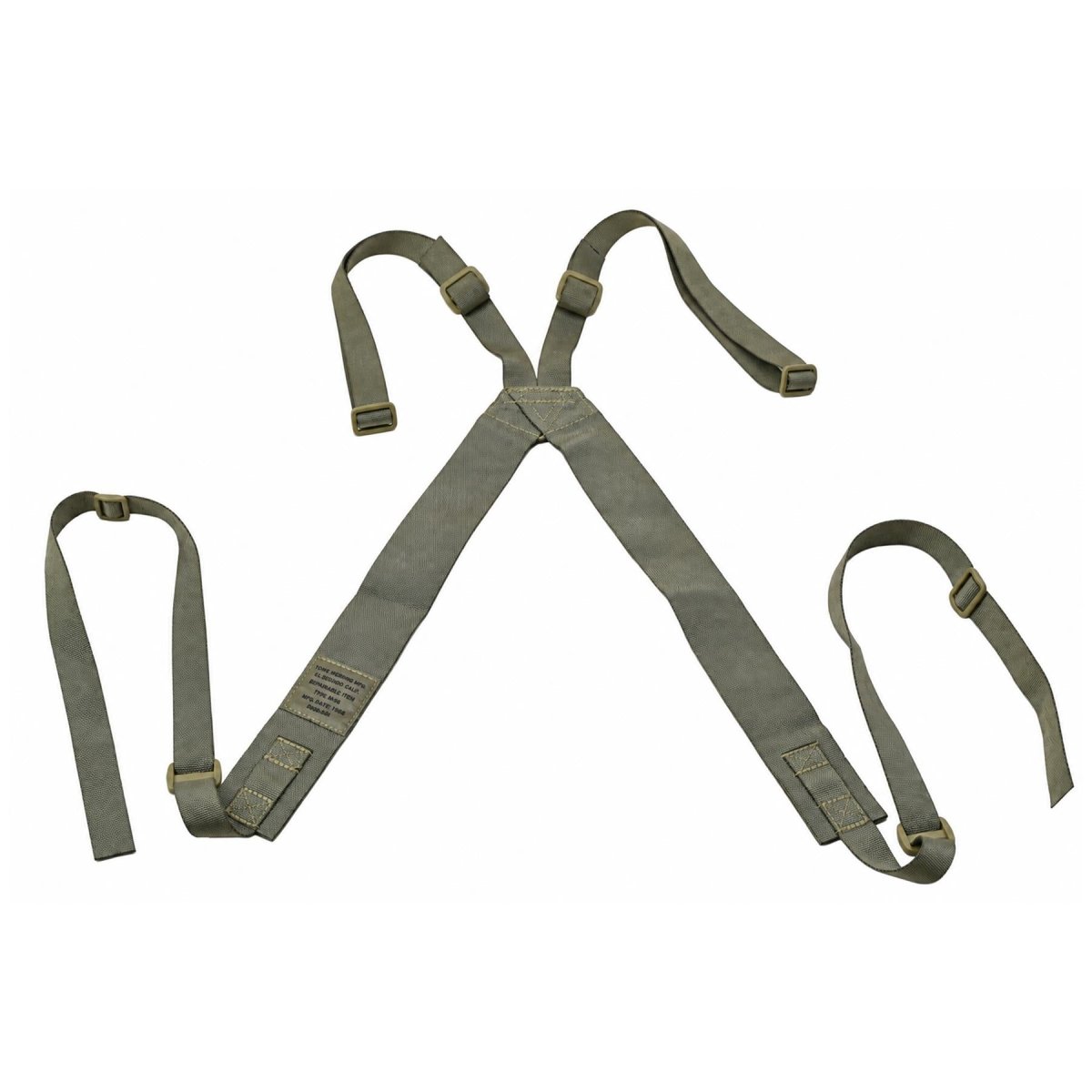 Ceinture de hanche rembourrée originale de l'armée britannique, bretelles à empiècement, surplus militaire, camouflage MTP