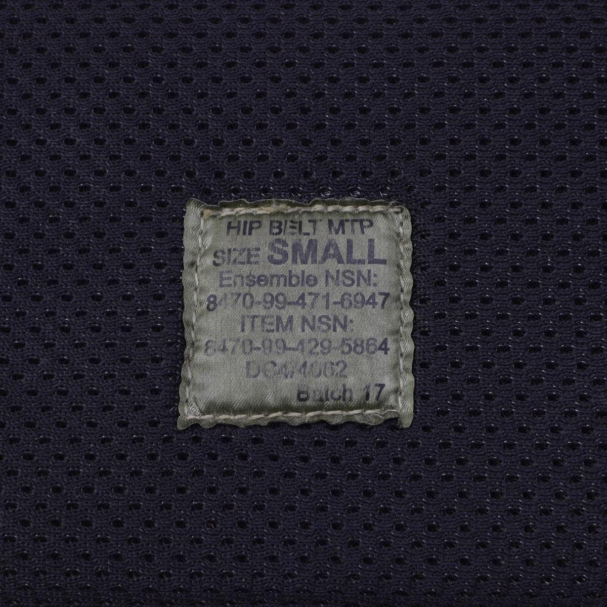 Ceinture de hanche rembourrée originale de l'armée britannique, bretelles à empiècement, surplus militaire, camouflage MTP