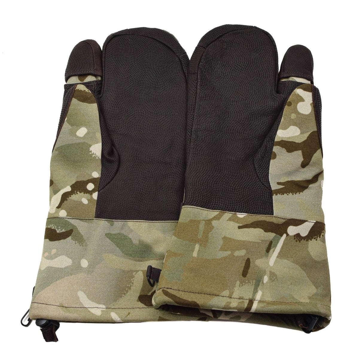 Original British Army Shooting Mittens Military Cold Weather MTP Camo
