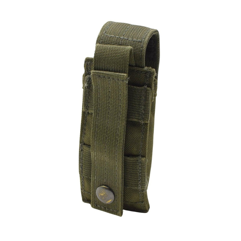 Original British Army single pistol magazine pouch tactical holster field Olive - GoMilitar