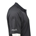 T-shirt original de l'armée britannique, polo tactique de police respirant noir