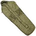 Original British Military Arctic Winter Sleeping Bag Mummy Shape Design Olive