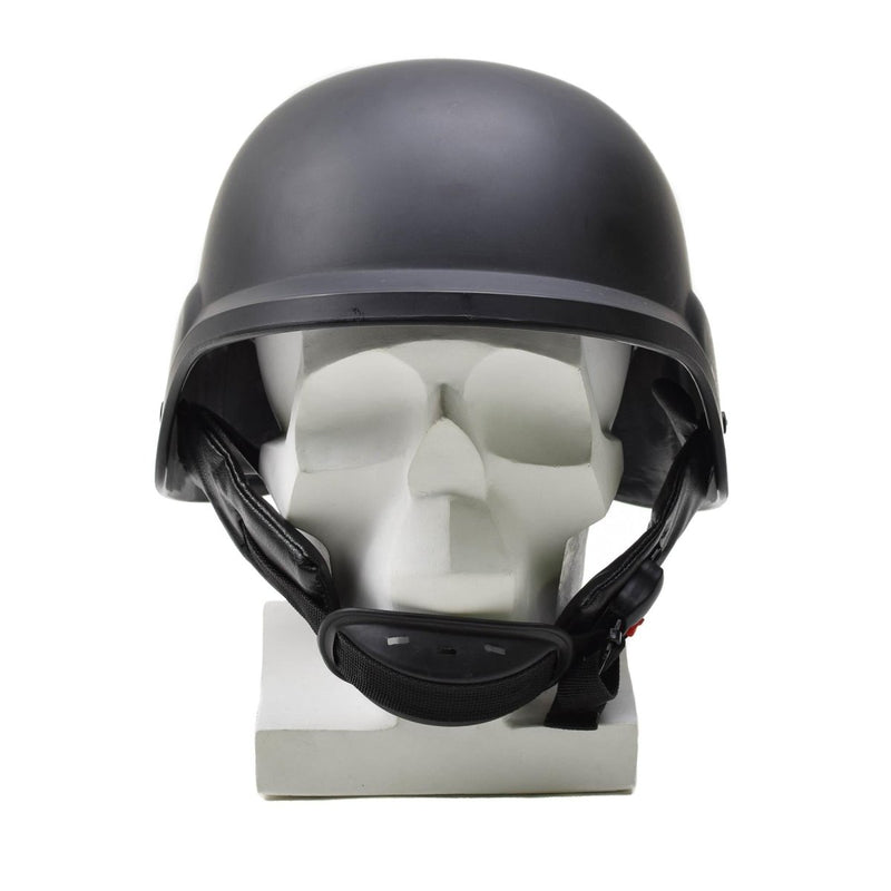 Original British military black plastic helmet MK7 tactical training gear NEW - GoMilitar