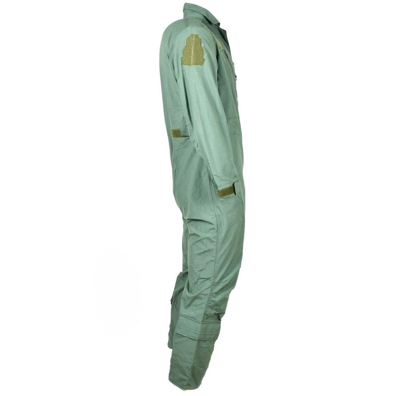 Combinaison militaire britannique originale verte MK16 Nomex résistante aux flammes