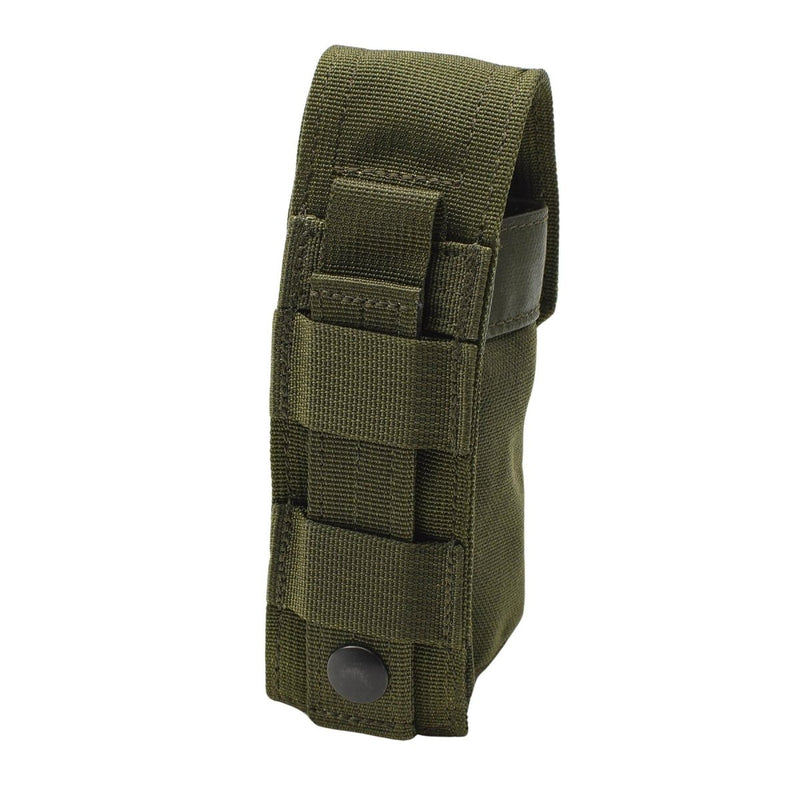 Pochette de lampe de poche militaire britannique originale support MOLLE armée tactique Olive