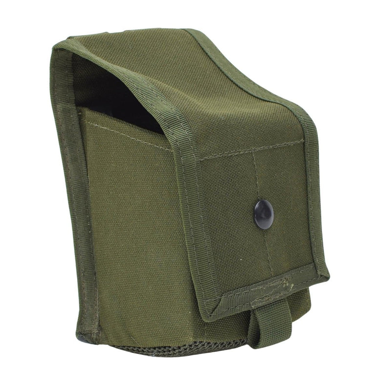Original British military G36 double magazine pouch olive M16 mag bag nylon - GoMilitar