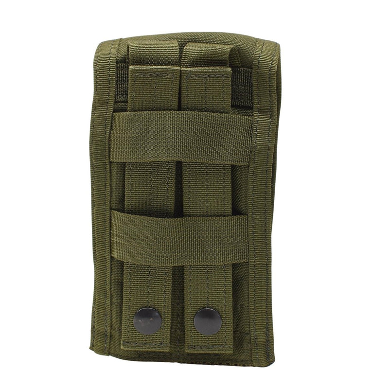 Original British military G36 double magazine pouch olive M16 mag bag nylon - GoMilitar