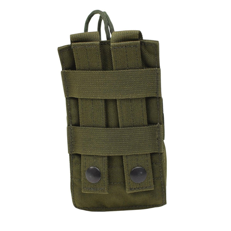 Pochette pour radio GPS militaire britannique d'origine, sac molle en nylon, étui Olive