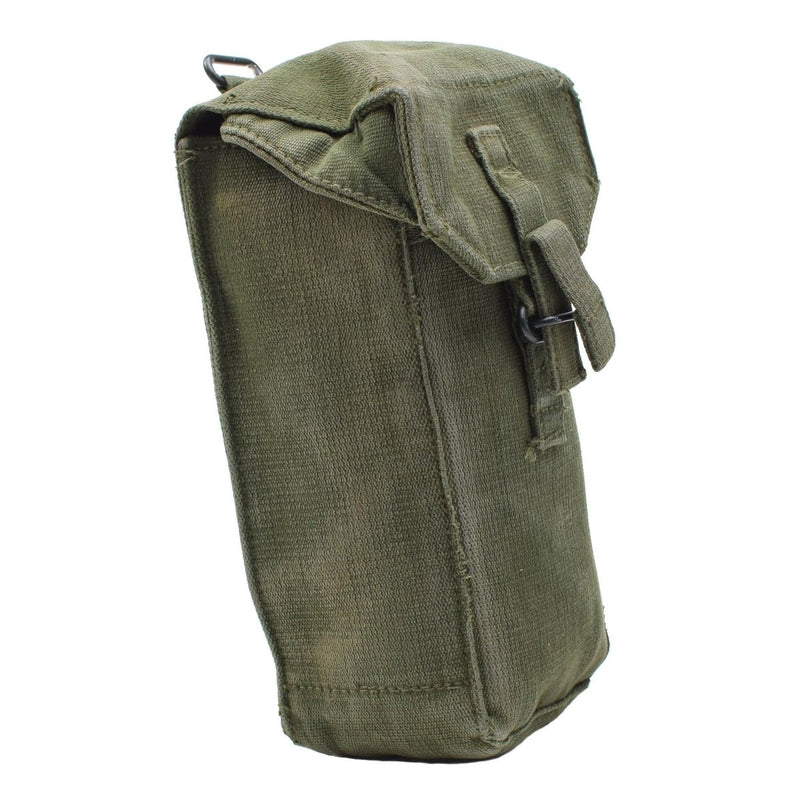 Pochette de chargeur militaire britannique originale M58 petite armée tactique vintage Olive