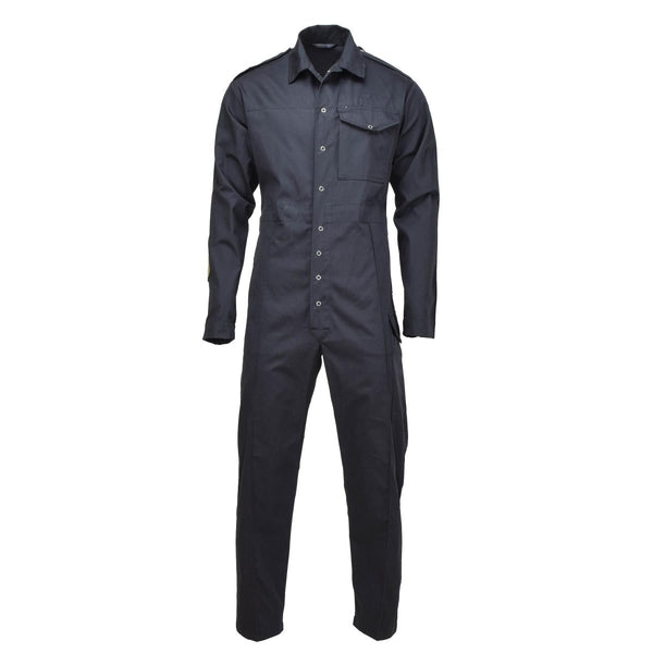 Original British Military mechanic coverall workwear uniform work jumpsuit black - GoMilitar