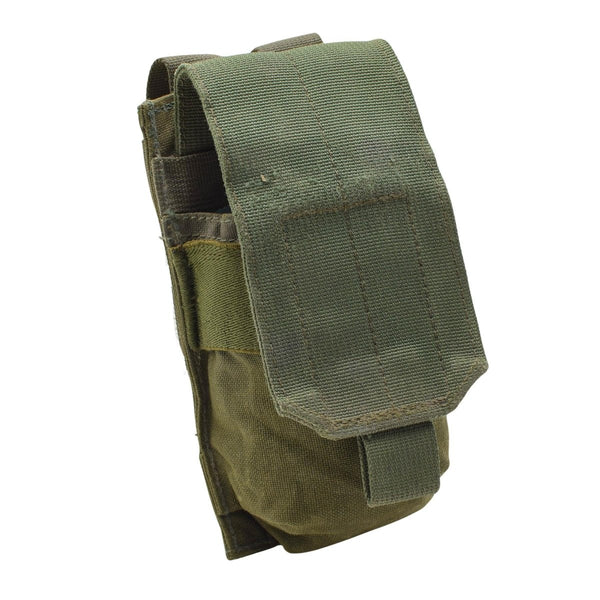Original British Military single magazine pouch M4/M16 mag bag holder Olive - GoMilitar