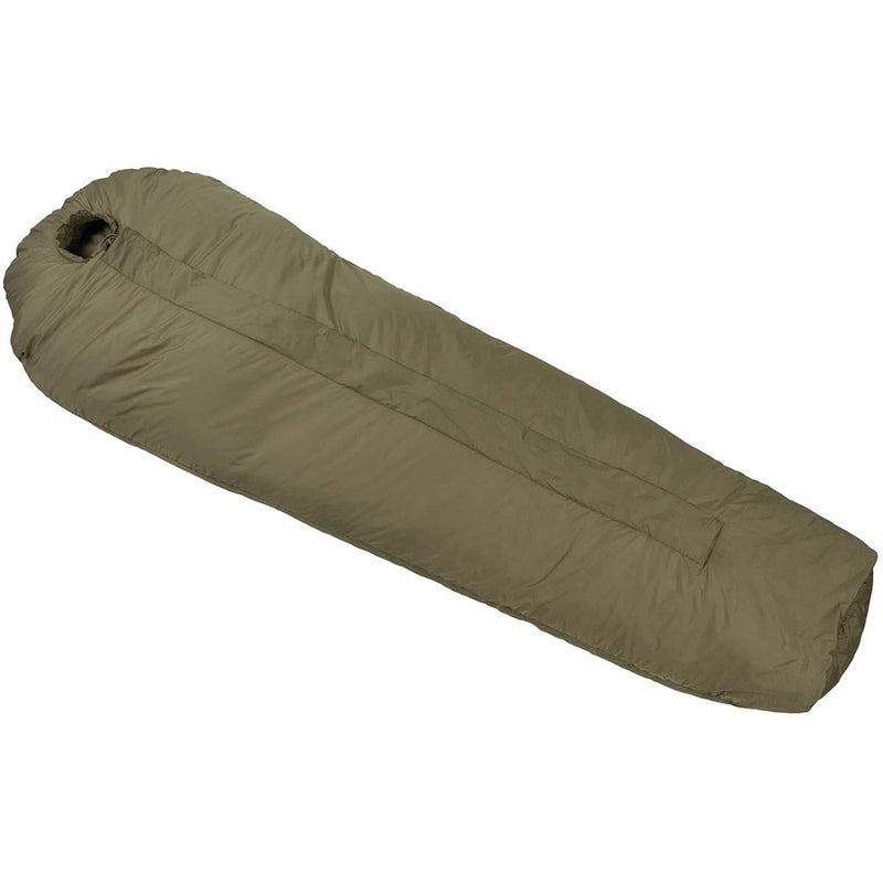 Sac de couchage militaire britannique original, sac de compression, confort -15°C, olive