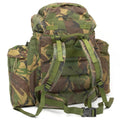 Sac à dos tactique militaire britannique original camouflage boisé 90 litres poches latérales