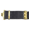 Ceinture tactique militaire britannique originale à dégagement rapide pour les troupes de combat Bleu