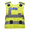 Original British Police Body Armour Vest Dual Purpose High Vis Yellow