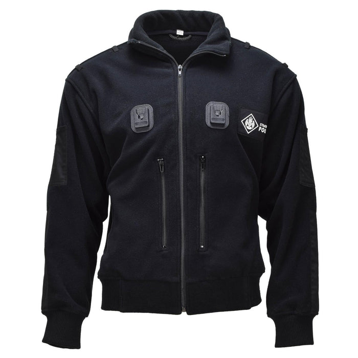 Veste de police britannique originale de Strathclyde, poignets élastiques, ourlet noir - GoMilitar