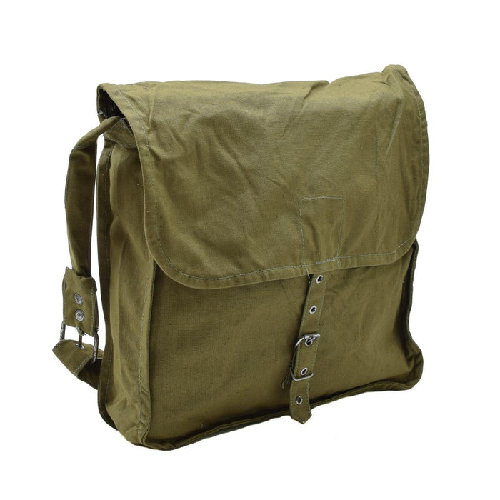 Sac à bandoulière olive militaire bulgare original, sangle réglable, voyage en plein air - GoMilitar