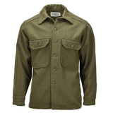 Original Canadian Army Wool Field Jacket Vintage Military Surplus Olive