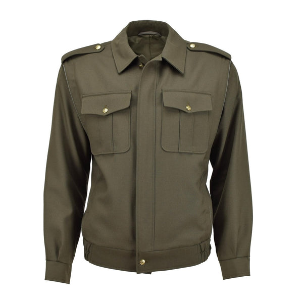 Blouson d'origine de l'armée tchèque pour troupes de campagne, veste militaire décontractée olive, NEUF